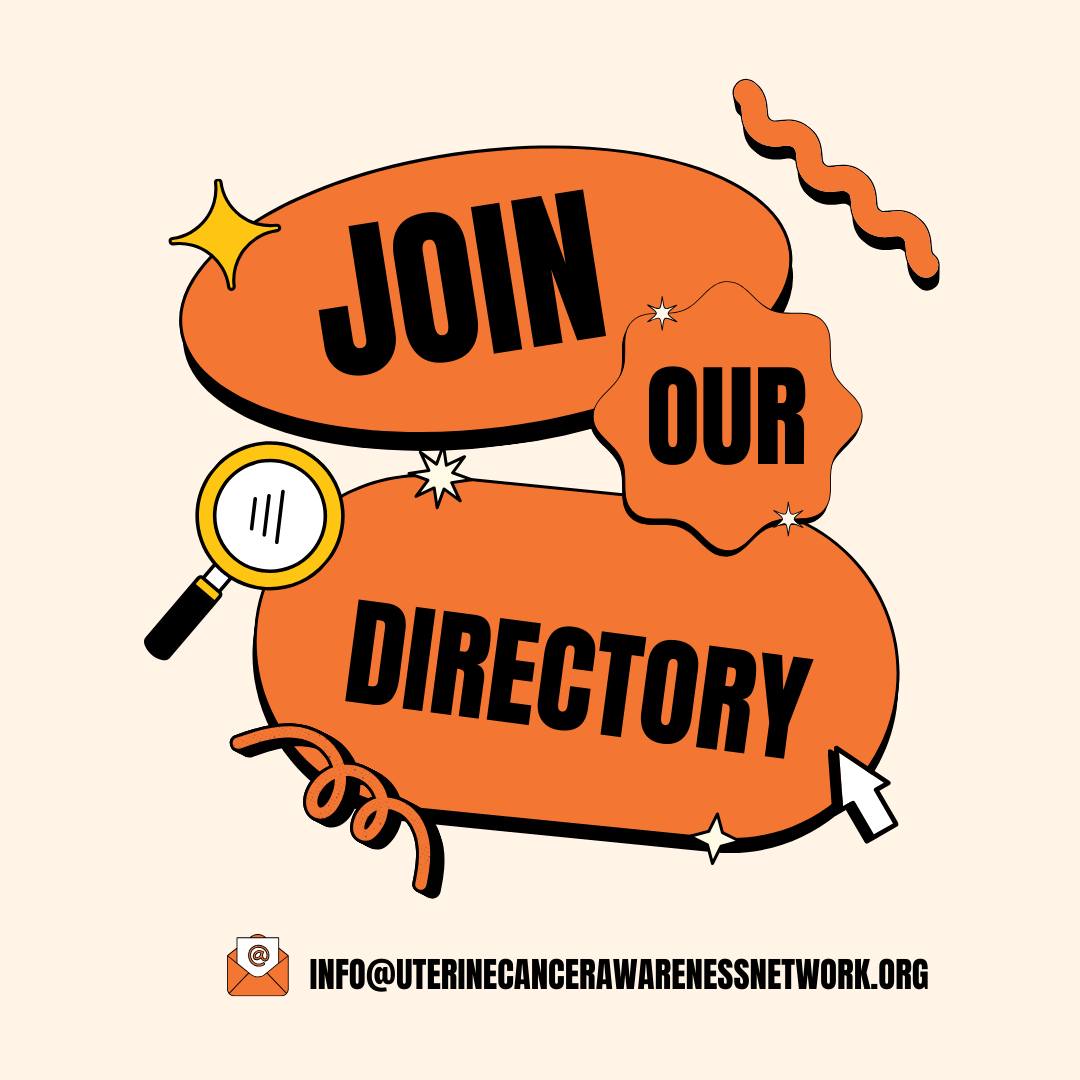 ucan2020's tweet photo. If you provide services that endometrial cancer patients, survivors, and their families could benefit from your company should join! https://t.co/jclNvxCKrz