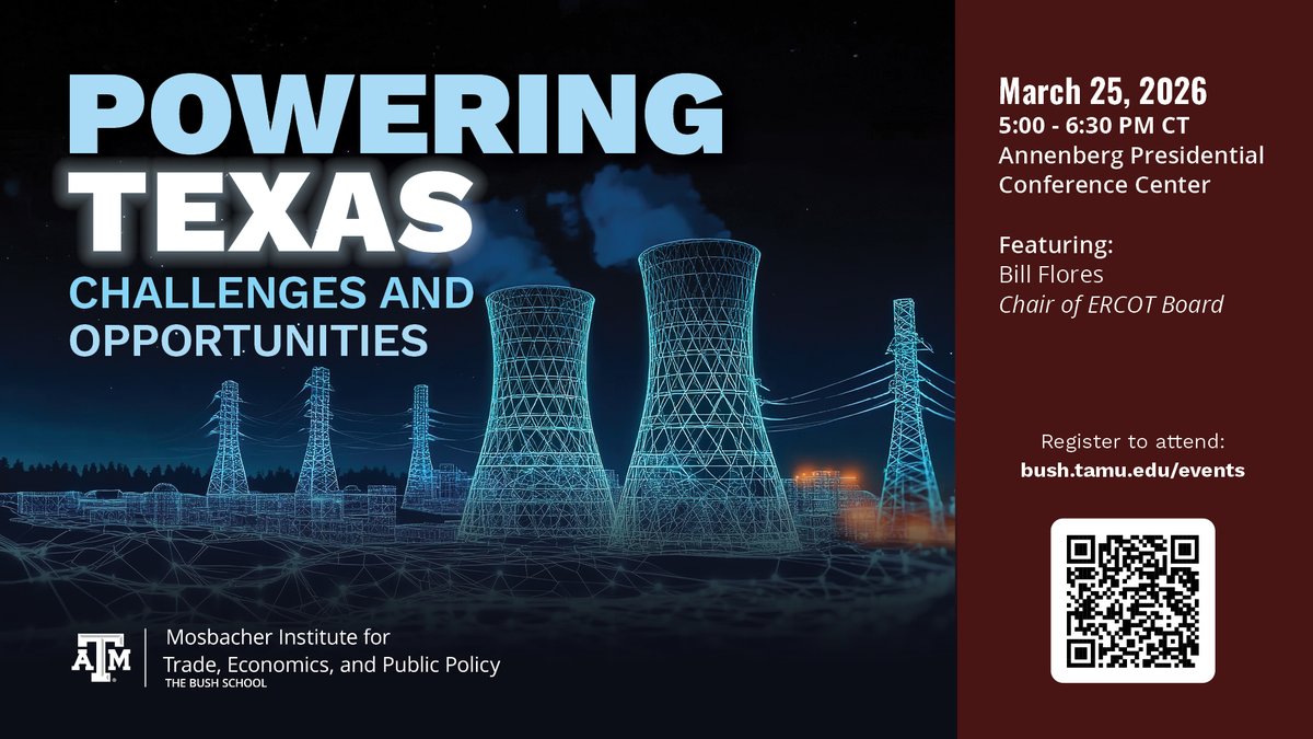 The Bush School, TAMU tweet media