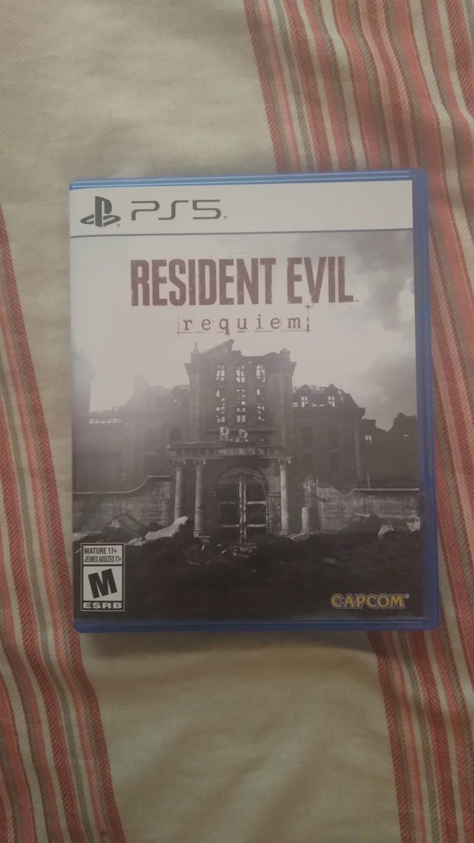 RESIDENT EVIL REQUIEM ARRIVED IN THE MAIL LET'S GO!!!