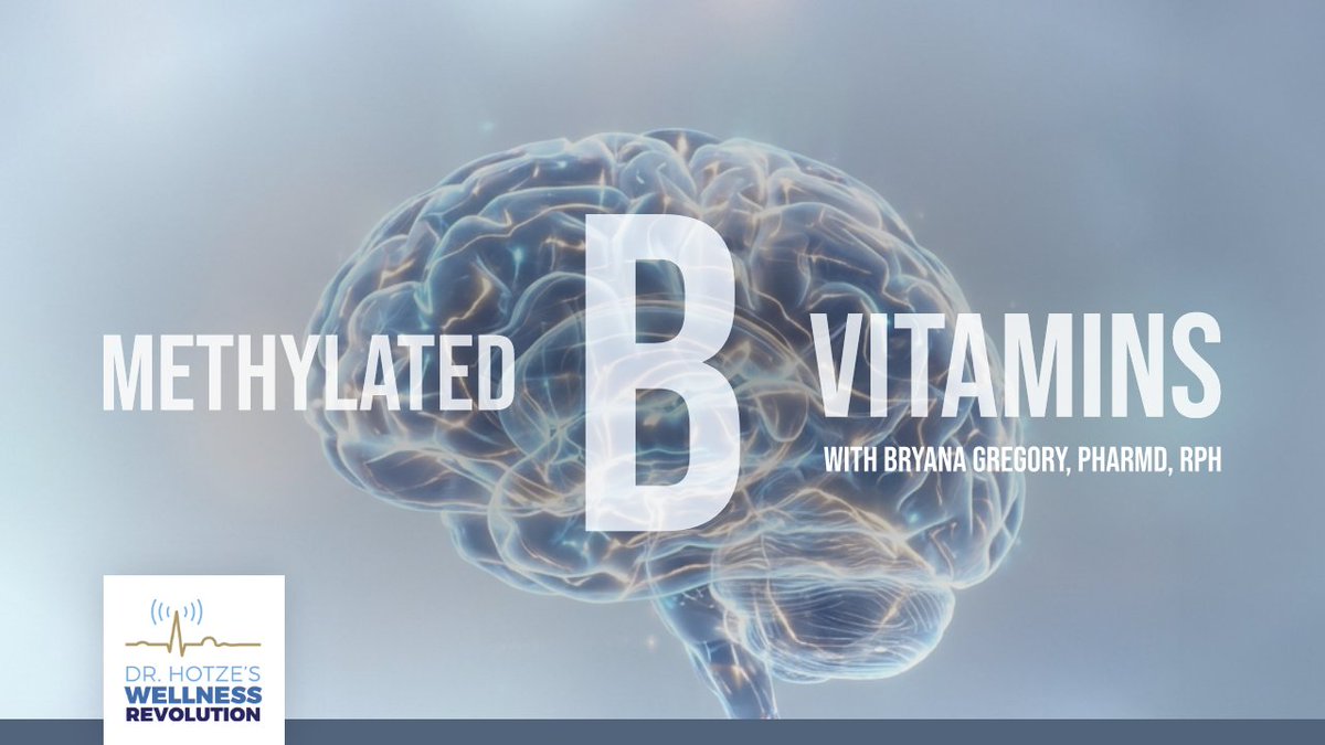 HotzeHealth's tweet photo. Do you feel exhausted even though your labs say everything is “normal”? In this episode, Bryana Gregory, PharmD, RPh, explains why methylated B vitamins may be the missing piece. 

https://t.co/i9T42mA9Mg 

Watch here: https://t.co/4G0uNeSNyu https://t.co/11TqjjVebD