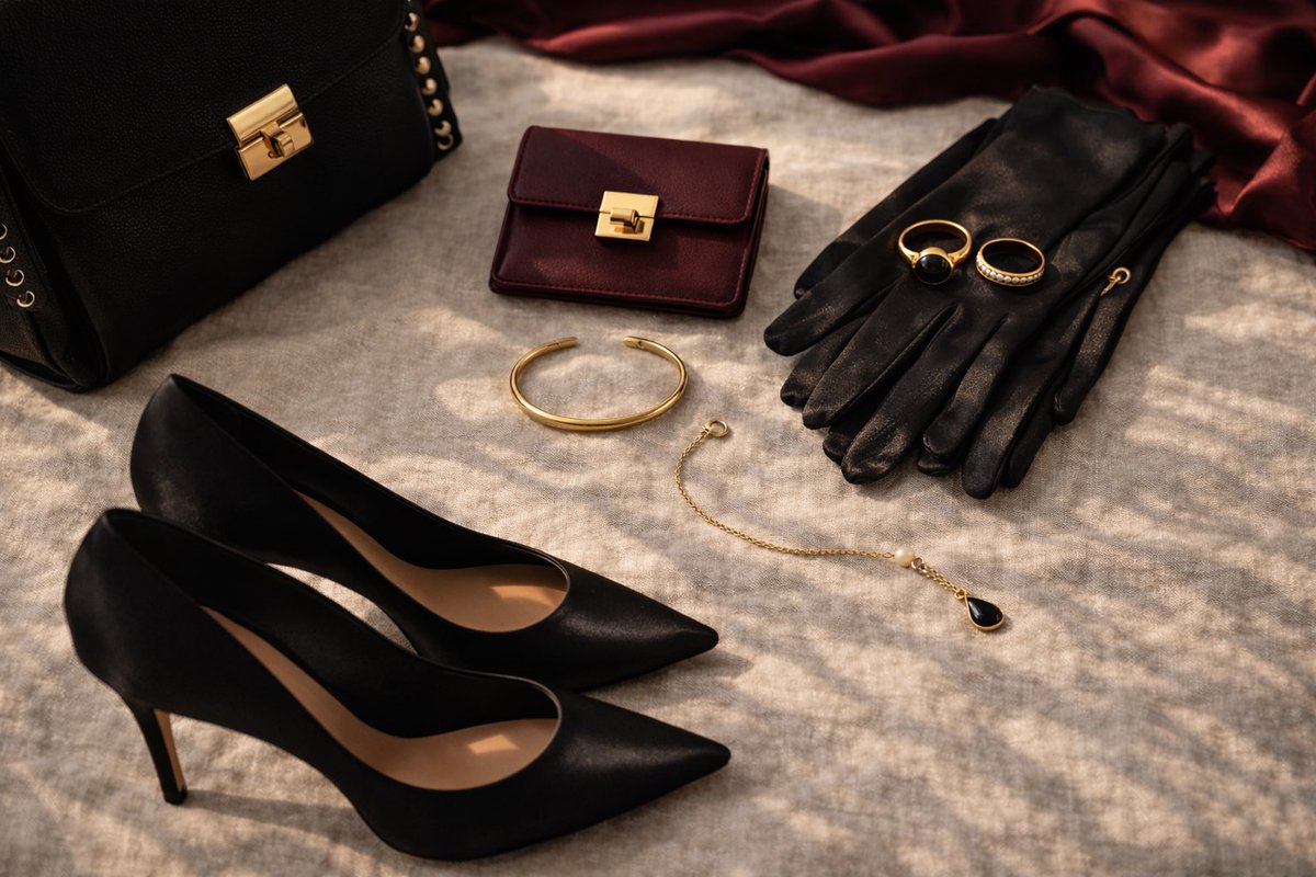 QueenMaria1103's tweet photo. Quiet luxury.
Black silk, gold details, and deep burgundy on soft linen.

Minimal. Elegant. Timeless.

— Queen Maria

#quietluxury #queenmaria #luxuryaesthetic #minimalstyle #blackandgold #editorialstyle https://t.co/FT52EBuQVC