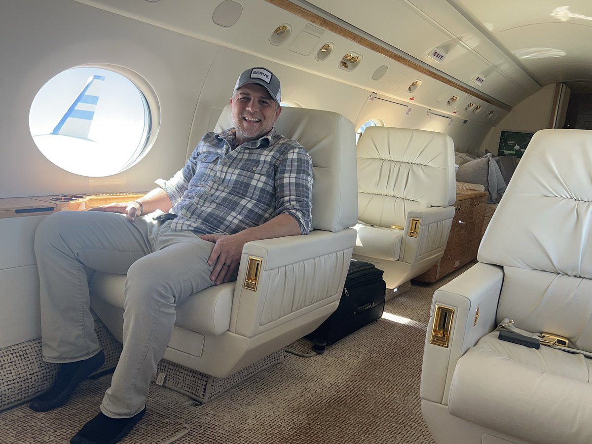 GulfstreamGuru's tweet photo. Successful test flight, and some getting some vibing coding in!

Working and building at FL450. https://t.co/XaZVhDqlTY