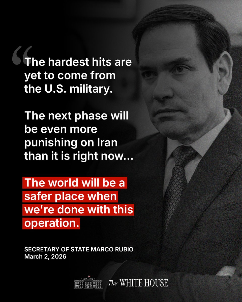 The White House tweet media