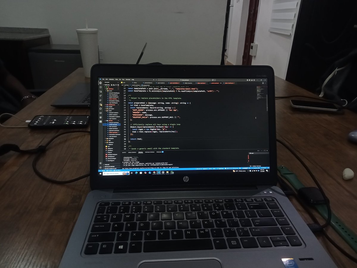 victorjohnsonn's tweet photo. Day 61/365 π»
Today I implemented a real-time email messaging feature in my backend project π©
β
Users receive email notifications on signup
β
Secure password reset flow implemented
β
Built with TypeScript
β
Powered by Postgresql
#365DaysOfCode #BackendEng #PostgreSQL https://t.co/LmFhUexe1J