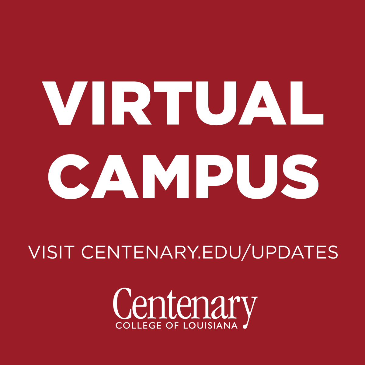 Centenary College tweet media