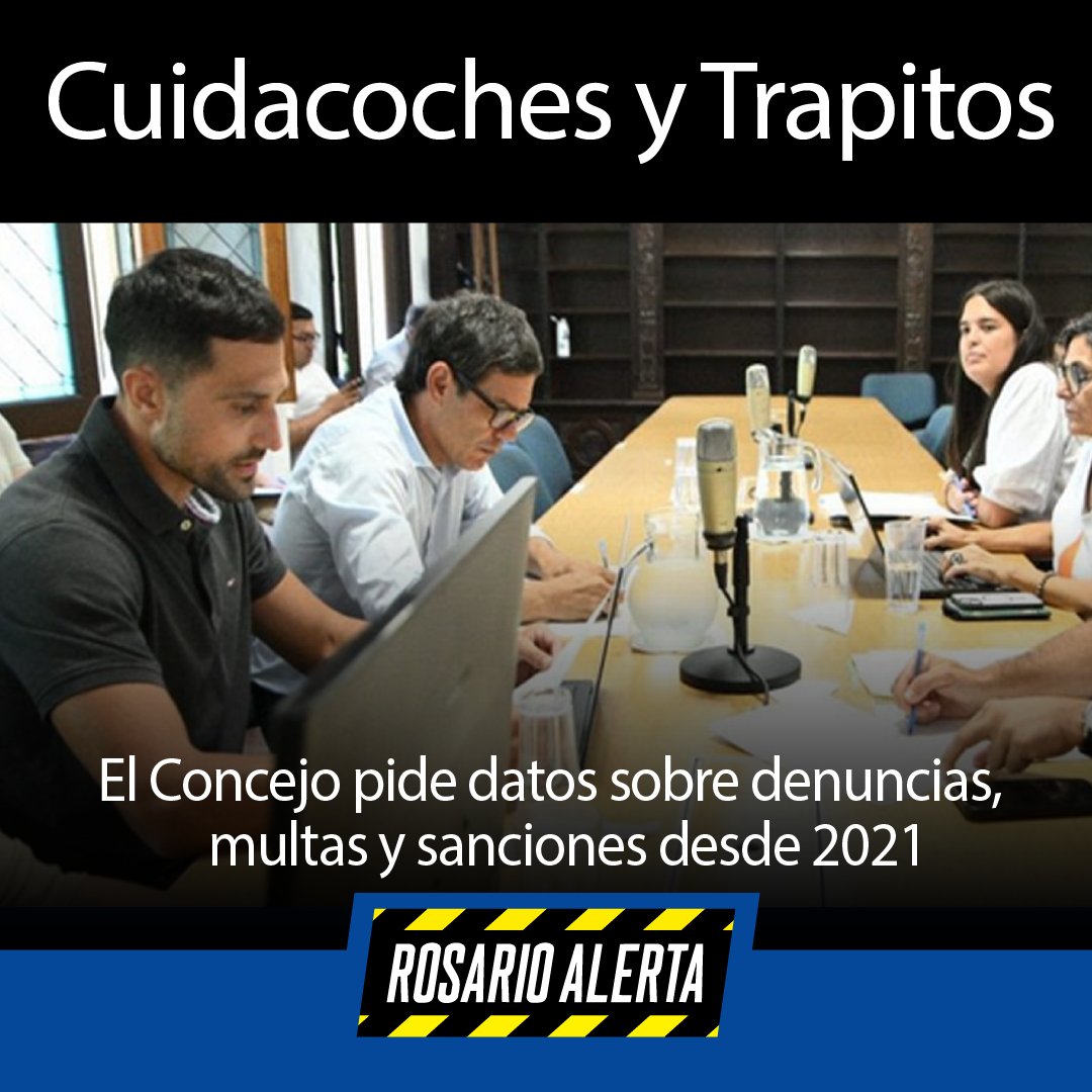 RosarioAlerta's tweet image. 🅿️📄 Cuidacoches bajo la lupa | El Concejo pidió al municipio un informe con datos de denuncias, sanciones y multas desde 2021. También analizan nuevos protocolos y medidas de control👇 #Cuidacoches #Concejo rosarioalerta.com.ar/site/?p=31185 a través de @RosarioAlerta