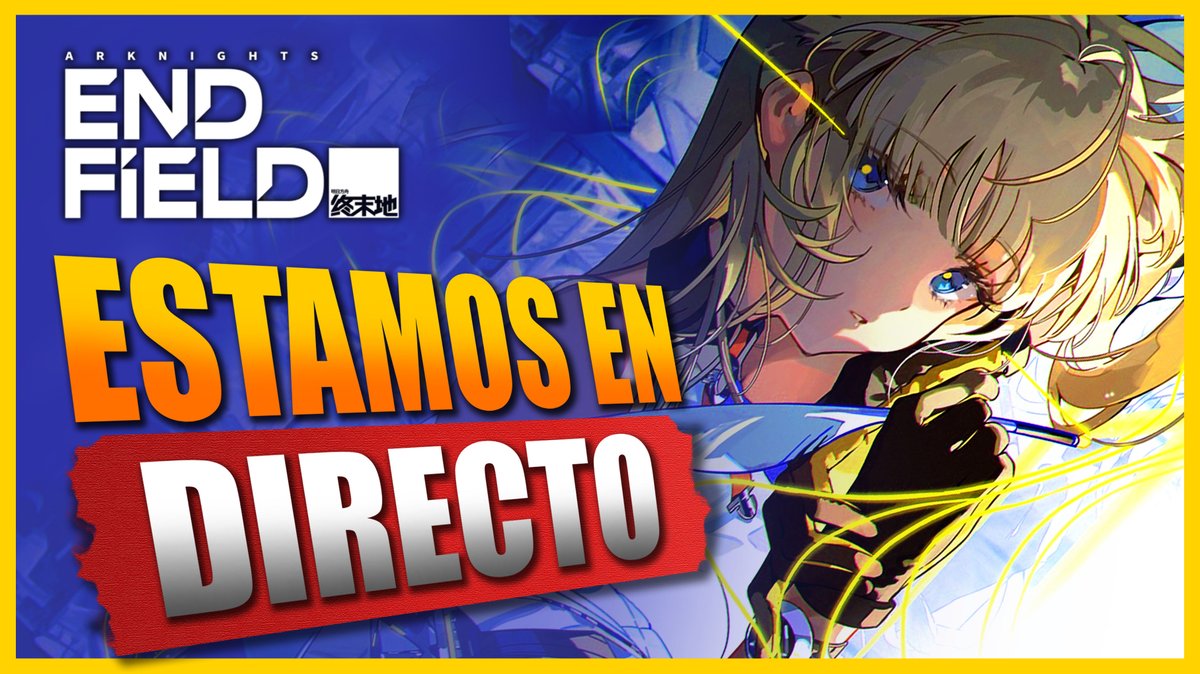 Estamos en Directo!!! 😊
YOUTUBE: youtube.com/c/MaryX_Player
TWITCH: twitch.tv/mary_x_player 
#ArknightsEndfield #Arknights #Livestream