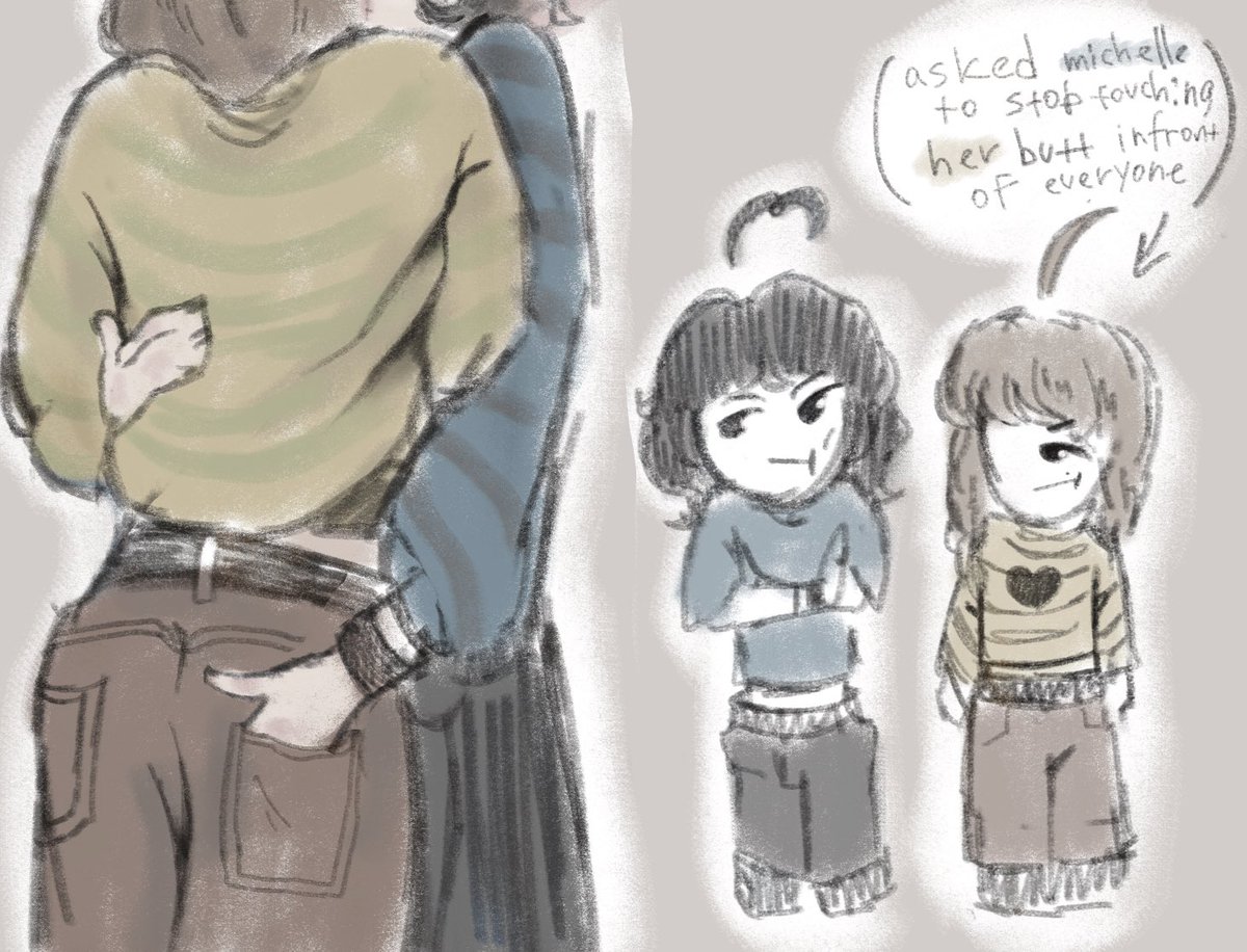 ermguilty's tweet photo. silly quick lesbyler sketches https://t.co/1r8gRHdJ6i
