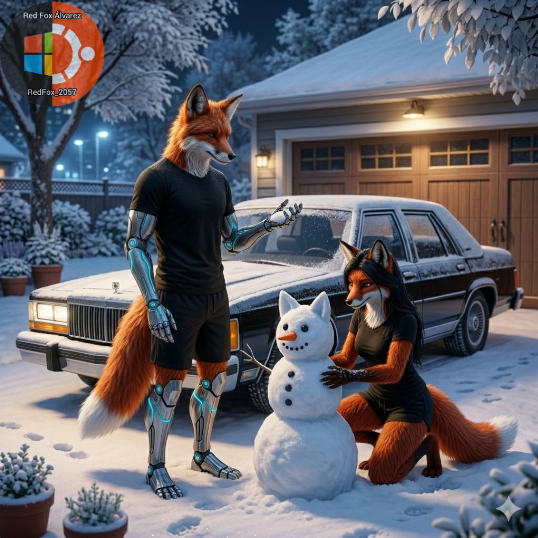 #furrymexico #furry #furryfandom #furryOC #RedFox_2057 <a href="/DeMoNicA_7/">DeMoNic/AI! (NSFW by TV)</a>

Mónica hizo algo parecido en diciembre, decía que era Roxy y que se miraba muy tierna (yo confirmo eso), así se quedó hasta que empezó a hacer calor en la ciudad y la mini Roxy se fue derritiendo 😅🥰.