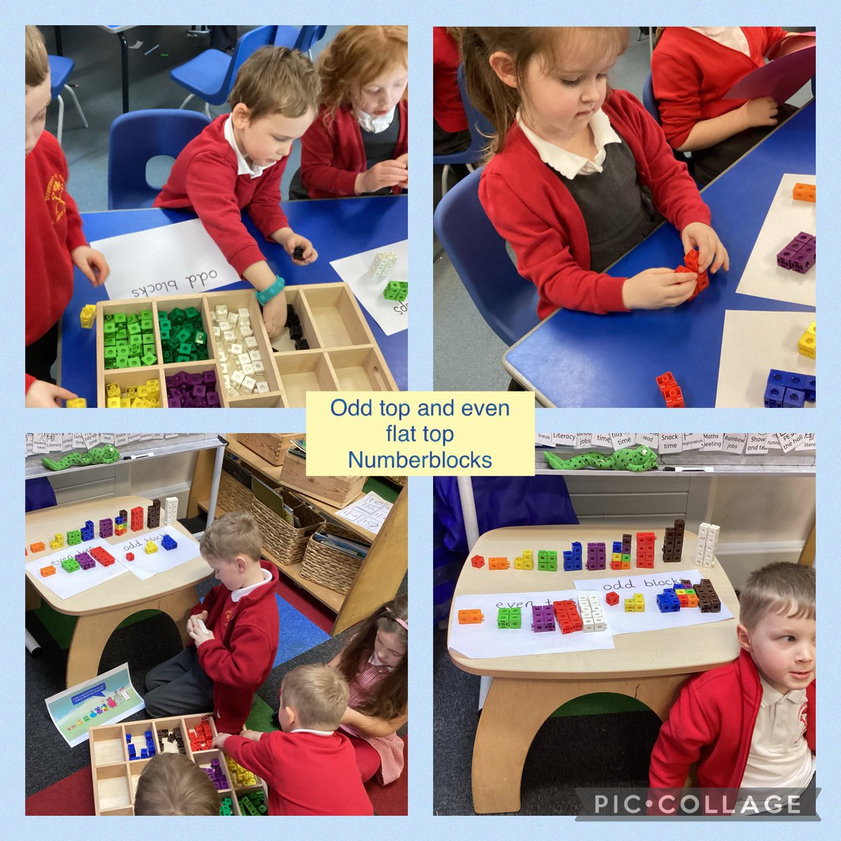 The Shining Stars have explored odd and even Numberblocks! ❤️🌟😊