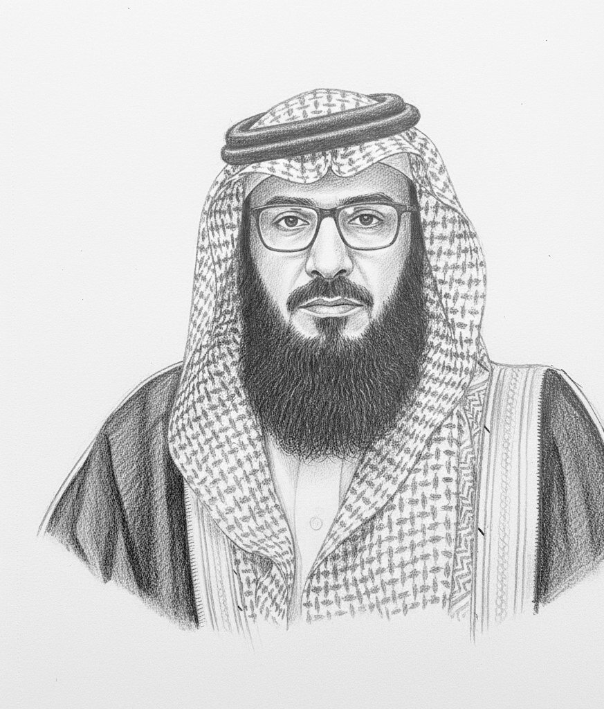 <a href="/Munir_almogiri/">ابا الخليان مُنير عبدالله المغيّري</a> 
مساء الخير 🌸 
 سويت لك رسمه لصورتك واتمنى تنال اعجابك. وان شاء الله تعطيني هديه بسيطه  دعم وتشجيع . لان مصدر رزقي انا وعائلتي من ورئ الرسم🙏