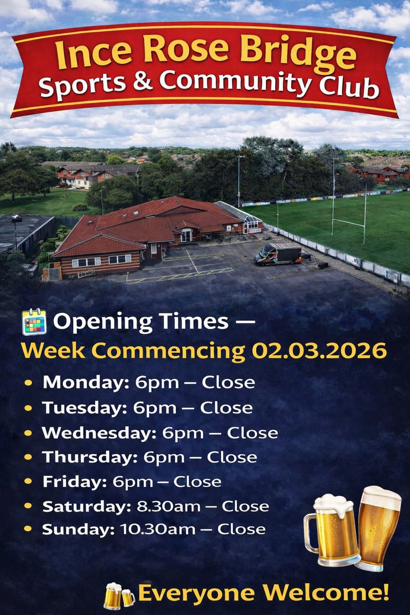 Ince Rose Bridge Sports and Community Club tweet media