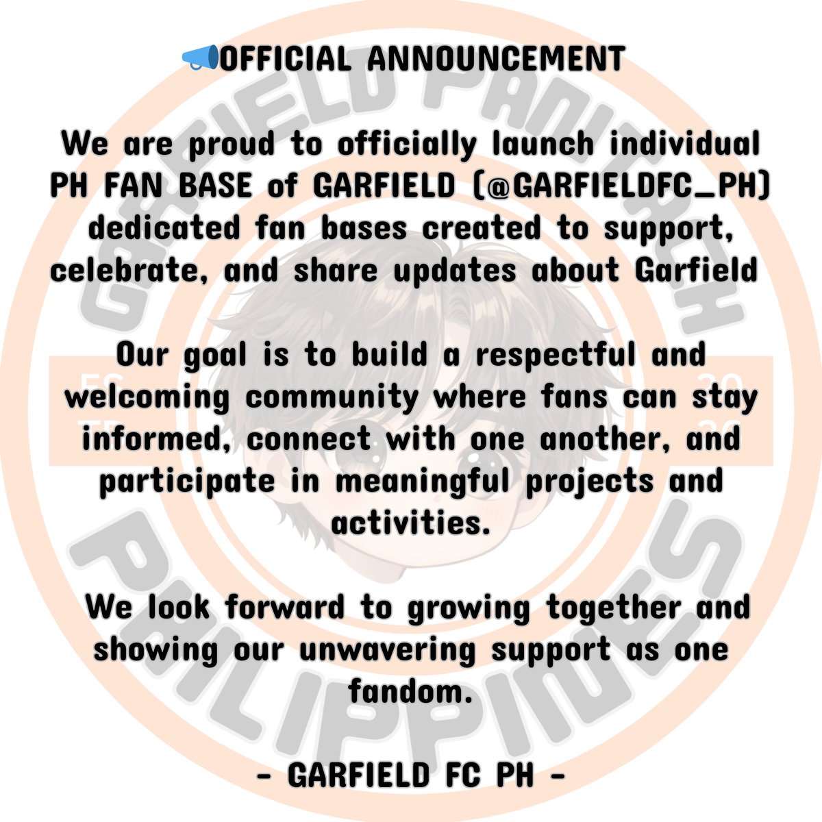 Benzgarfield_PH's tweet photo. Please follow their individual fan page ( @GARFIELDFC_PH &amp; @BenzAlertFC_PH ). Thank you so much 😊 https://t.co/rEBQQWH2eo
