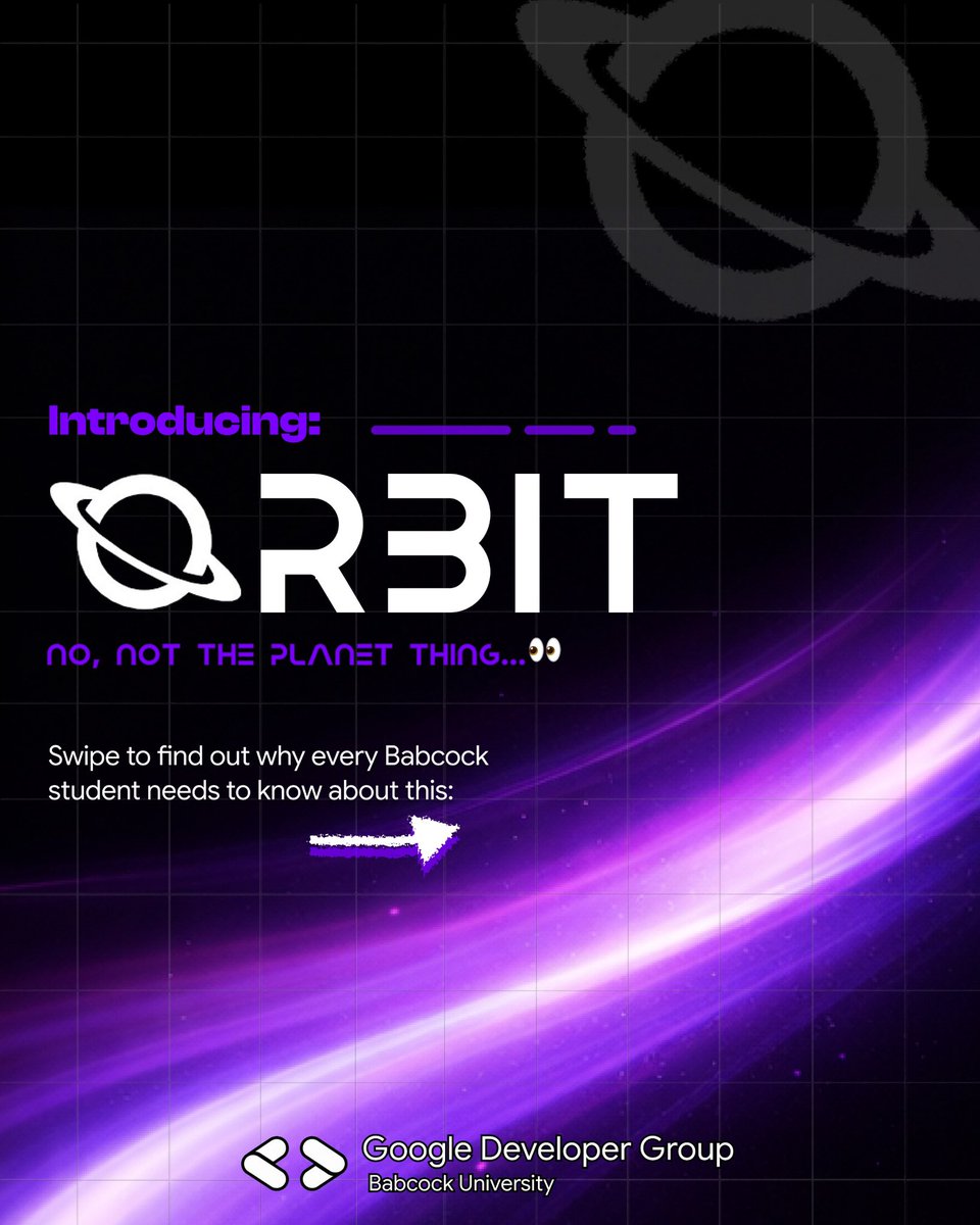 GDGBabcock's tweet photo. You've seen the teasers, now have the truth. 

Every orbit needs an axis.
Every system needs a center.

Purpose is your axis.
Opportunity is your orbit. https://t.co/QJzZxrGsCw