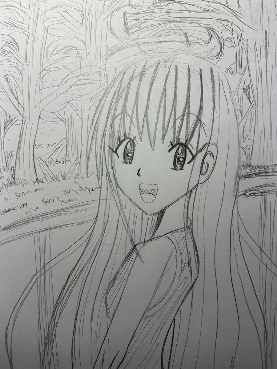 おはようございます。 らくがきイラスト26 送ります。😊