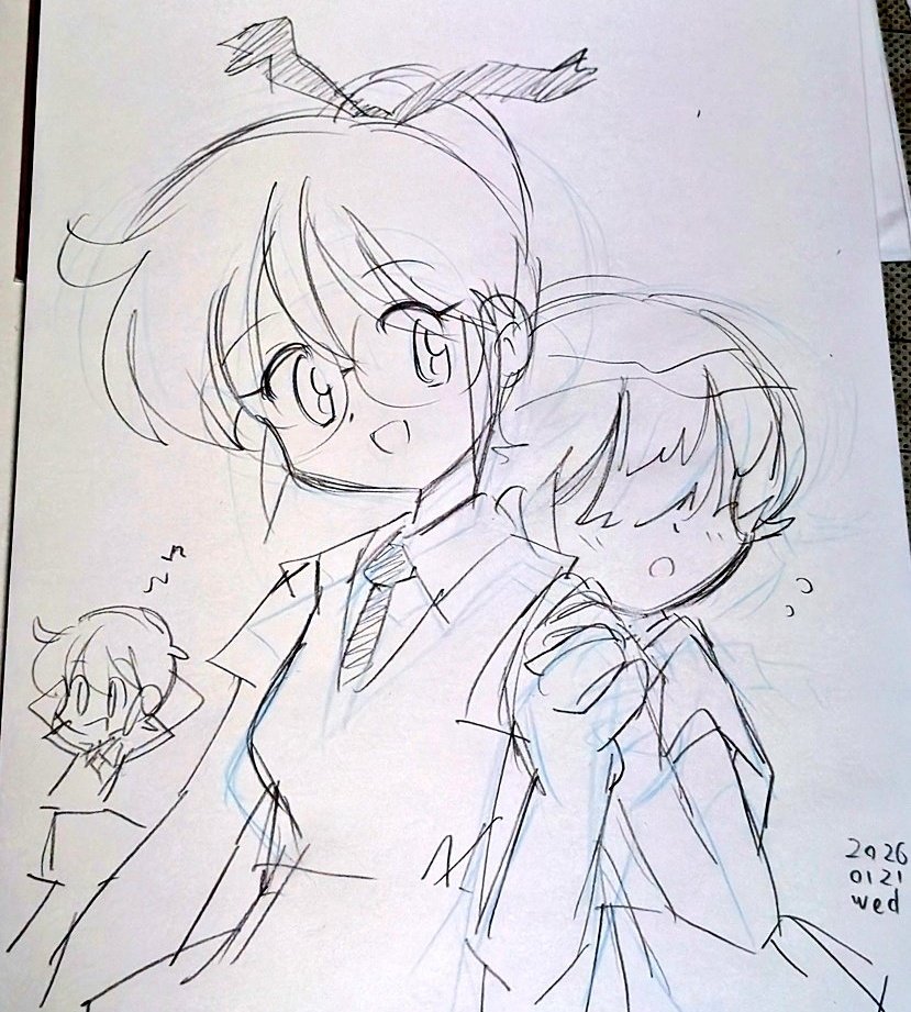 3月になったから3人並んだ画像を貼ろうぜ 並んではいなかった😅