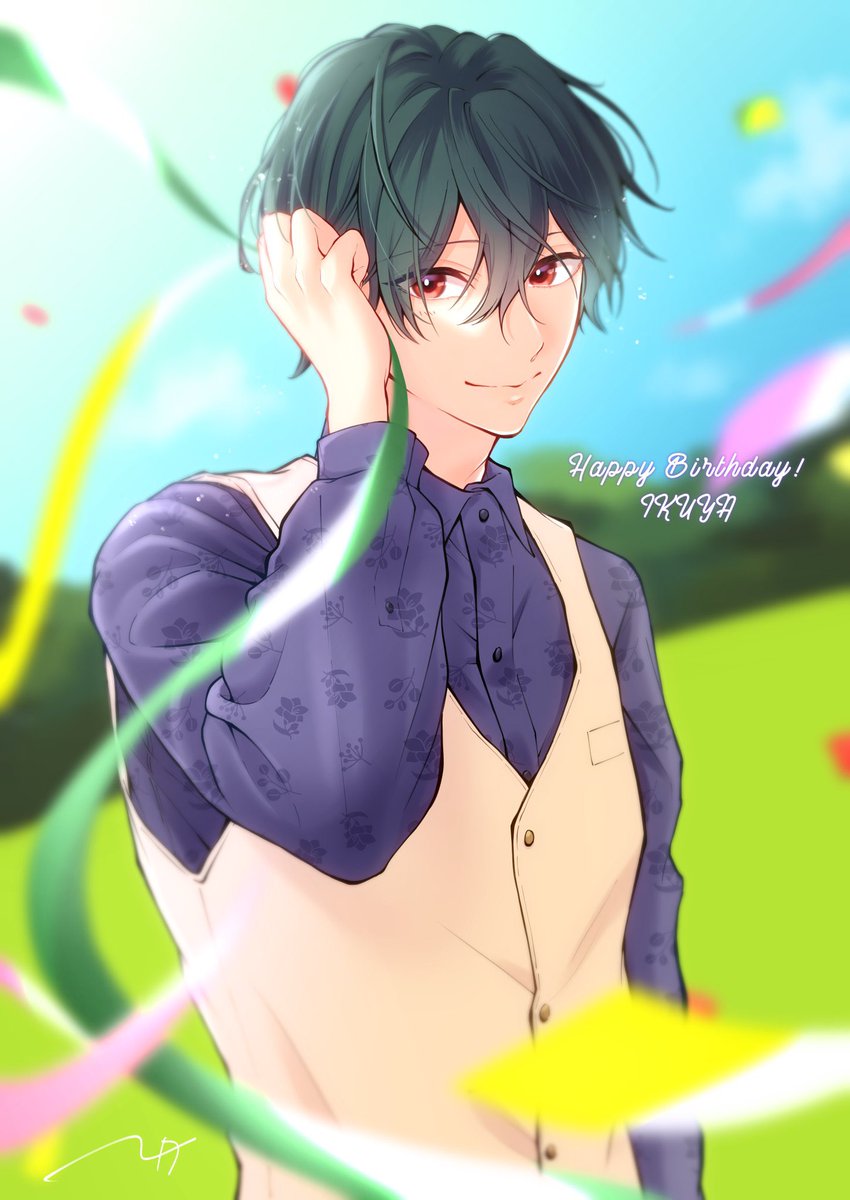 郁弥くんお誕生日おめでとう🎉 #桐嶋郁弥生誕祭2026 #桐嶋郁弥誕生祭2026