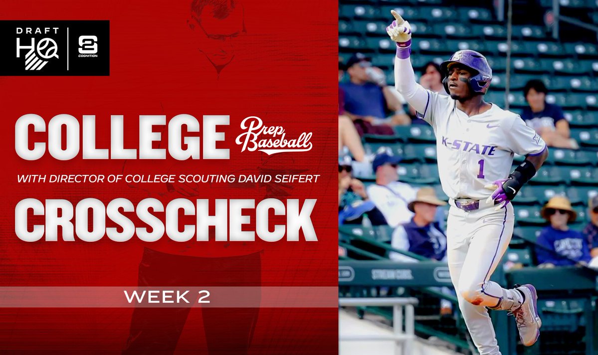 prepbaseball's tweet image. 📋 𝐂𝐨𝐥𝐥𝐞𝐠𝐞 𝐂𝐫𝐨𝐬𝐬𝐜𝐡𝐞𝐜𝐤: 𝐖𝐞𝐞𝐤 2️⃣ 

𝙄𝘾𝙔𝙈𝙄: @DSeifertD1PBR reports back after evaluating another strong group of high-level prospects during Week Two of the Shriner’s Showdown at Globe Life Stadium. #MLBDraft 

🔗 prepbsbl.com/476fsTt | @PB_DraftHQ