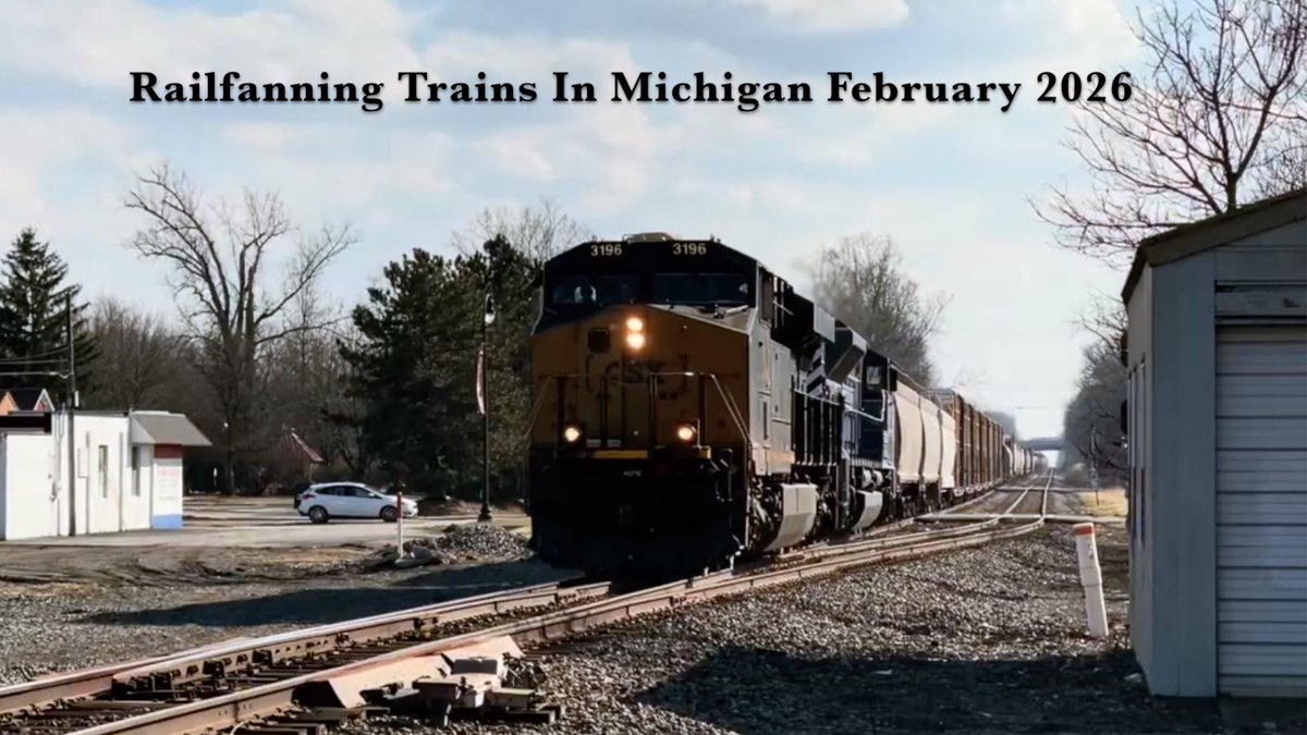 tgrptrains's tweet photo. Railfanning Trains In Michigan February 2026 - https://t.co/XmkVQb1nFA

#trains #railfanning #railfan #csx #norfolksouthern #canadianpacific #michigan https://t.co/V4vDBB4jpi