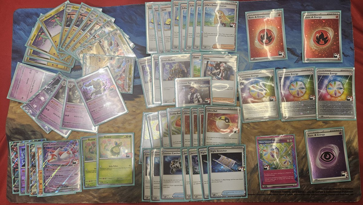 maj_TCG's tweet photo. 173/2231 at Seattle Regionals!
Same list as EUIC but changed the Research to a Turo which was MVP into 8 different retreat lockers.
Shoutout to my testing group, especially @_louwuie for his first Day 2 and @BuffFlygon for playing an actual good deck. https://t.co/FKdWKatyHV