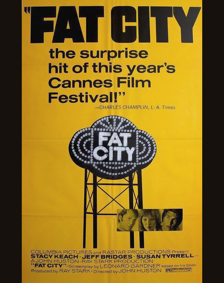 FAT CITY, airing tonight on TCM, is nimbly adapted by Leonard Gardner from his great novel. But the real headline is director John Huston—forging ahead with his career in the grungy, naturalistic seventies—proving he can punch with the New Hollywood kids without breaking a sweat.