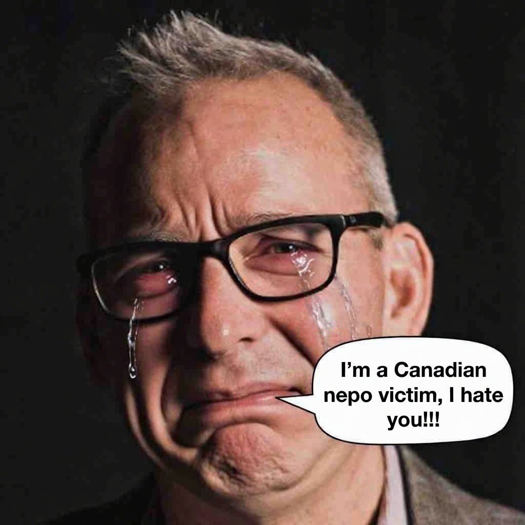 deepgreendesign's tweet image. Wow, nepoloser, @BenMulroney, is spewing disinformation. ⚪️ privilege is ugly stuff, taking jobs from qualified media people. Conservatives complain about DEI, yet this is the bull$hit they deliver. Reminds me of another nepoloser…

#CdnMediaFailed #CdnPoli #PostTruth