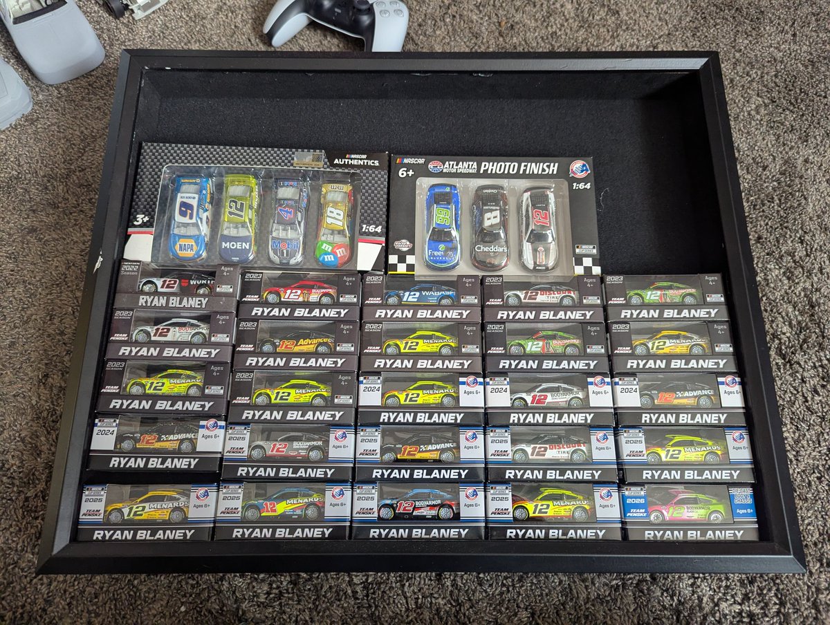 wimmer33fan's tweet photo. Also added the 2026 Ryan Blaney Flash IV to the Yanny Blanny completionist set, another line of 5 done. Takes us to 88 unique 1:64s total. https://t.co/nHcobRraR7