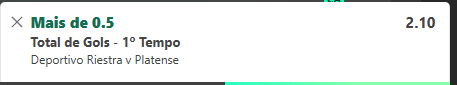 Hexa_Tips's tweet photo. 🔴Live 
⚽Deportivo Riestra v Platense
🇦🇷Argentina Super LIga

💵1 UN - 2.10 odds https://t.co/89R6iJryYg