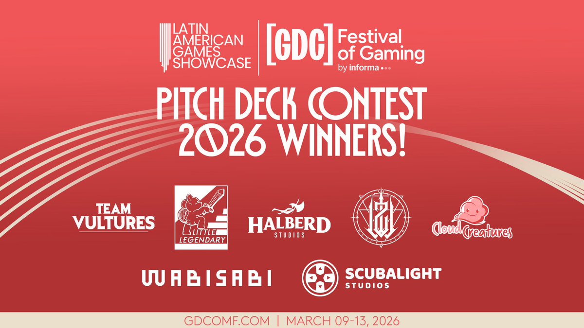 Latin American Games Showcase 🔜 GDC tweet media