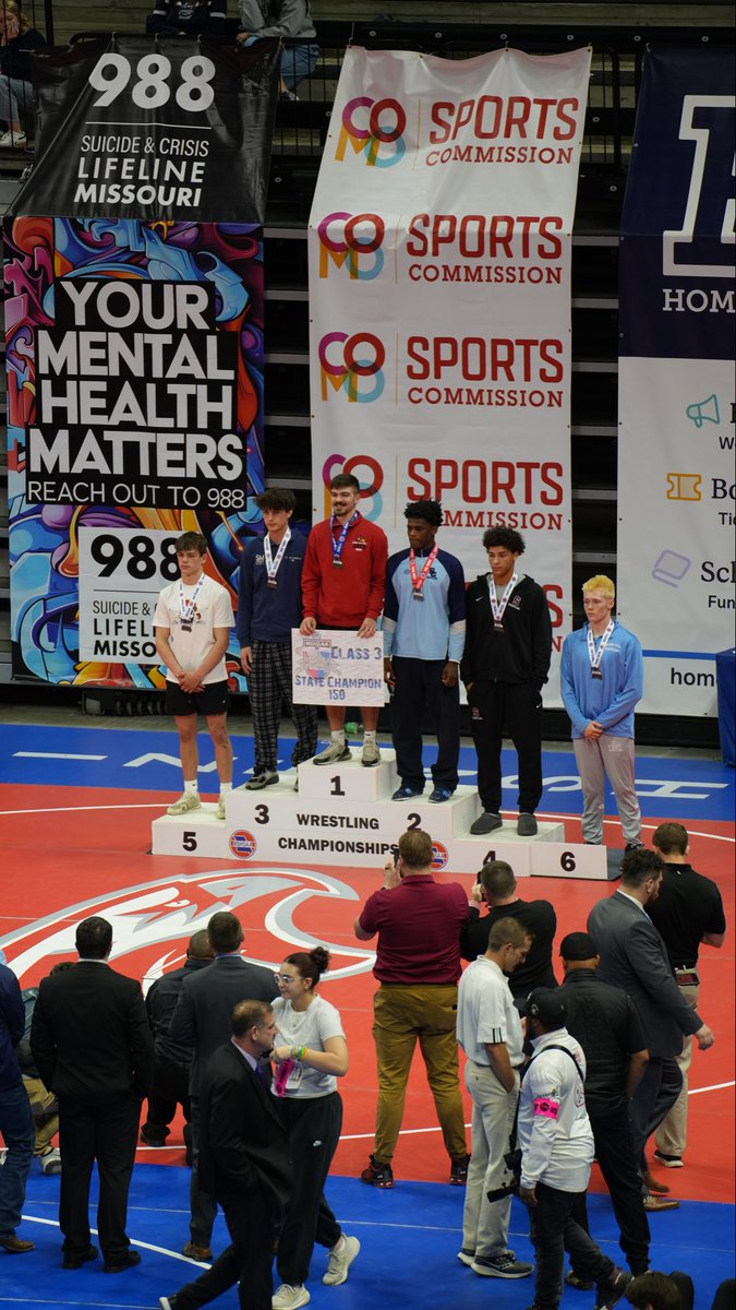 DonovanBrown0's tweet photo. Finished my junior year at 43-7, becoming a C3D1 Champion and placing 4th at MSHSAA C3 State. Special thanks to my coaches at RSHS, WreStL Youth Club, Train to Win Camp and my teammates.@RSHSsports @SummitGrapplers @MetroSportsSTL @ud_wrestle @STLhssports @missouriwrestle https://t.co/2zt3oh6VcS