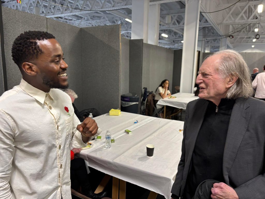 Courtesy of David Bickerstaff - the Fifteenth Doctor meets the First Doctor!