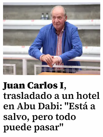 Bueno, a ver si hay suerte.