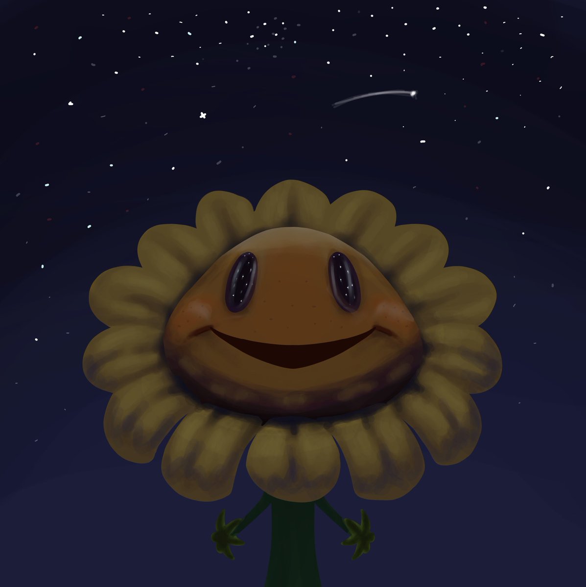 EsmailErre's tweet photo. Observando las estrellas ❤️

#fanart #artmoots #pvzfanart #pvz #moots https://t.co/u1eTj390eR