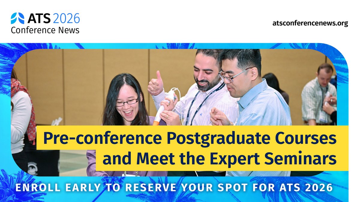 American Thoracic Society (ATS) tweet media