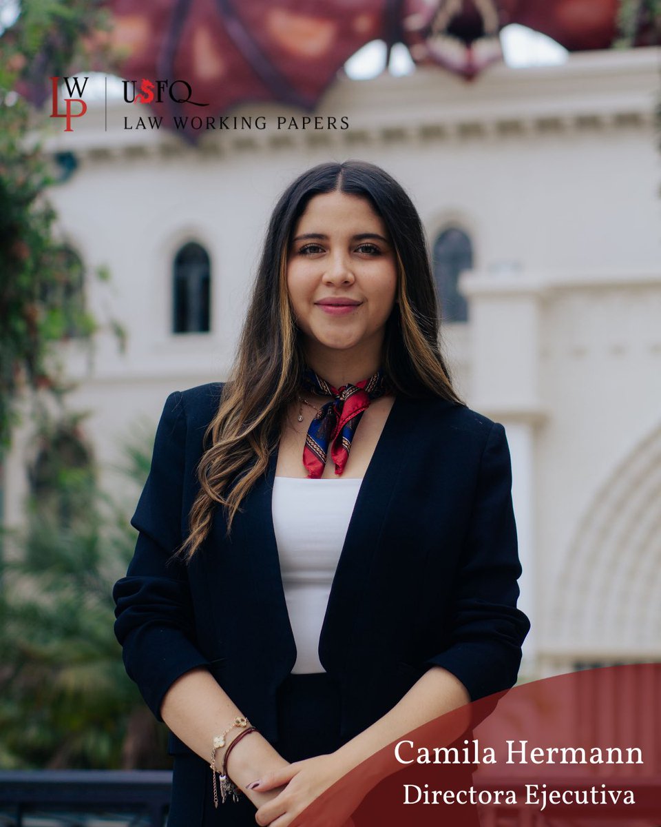 USFQ_LWP's tweet photo. ♦️Directiva LWP 2026: Camila Hermann Duque (Directora Ejecutiva); Mateo Burbano (Secretario Ejecutivo). https://t.co/616N6QsKr1