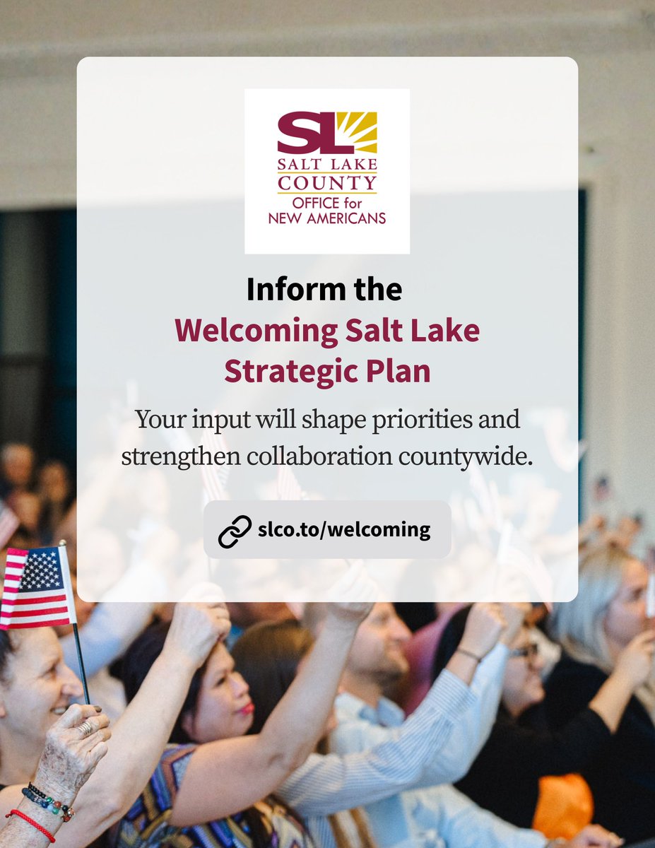 Salt Lake County Mayor's Office for New Americans tweet media