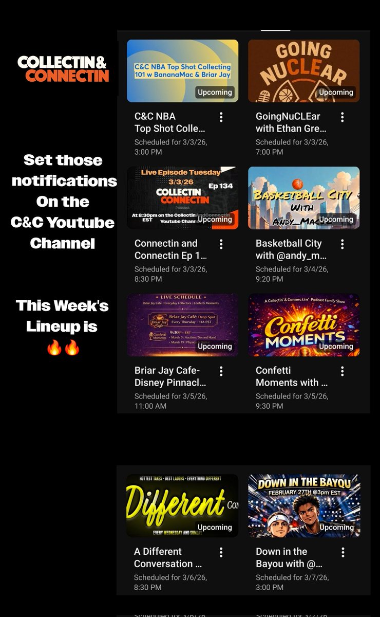 Collectin & Connectin tweet media