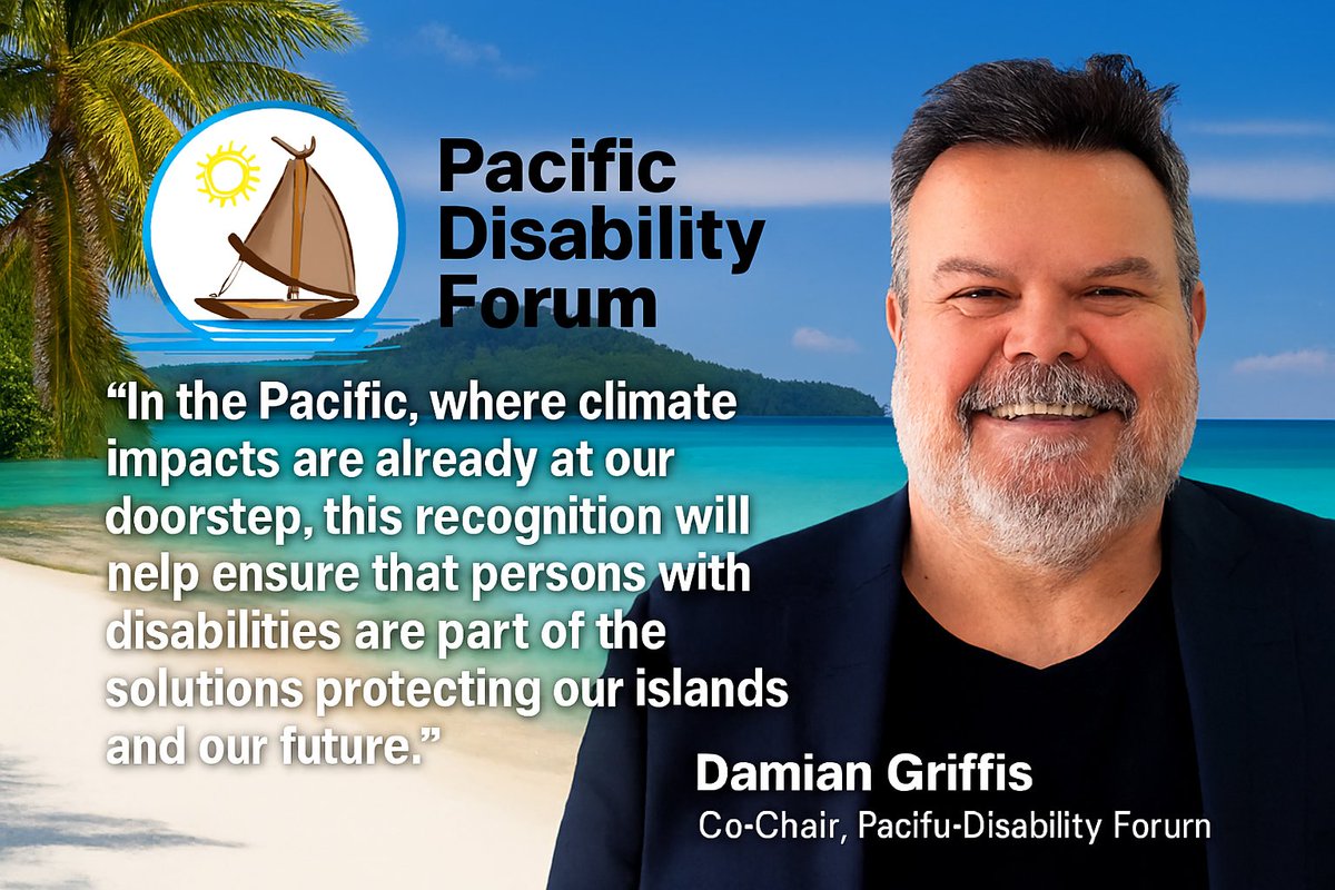 Pacific Disability Forum tweet media