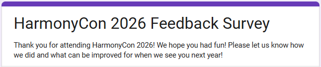 HarmonyCon Dallas tweet media