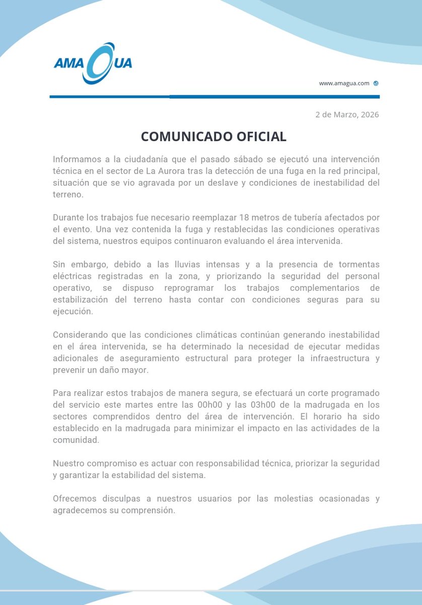 Comunidad de La Aurora Daule tweet media