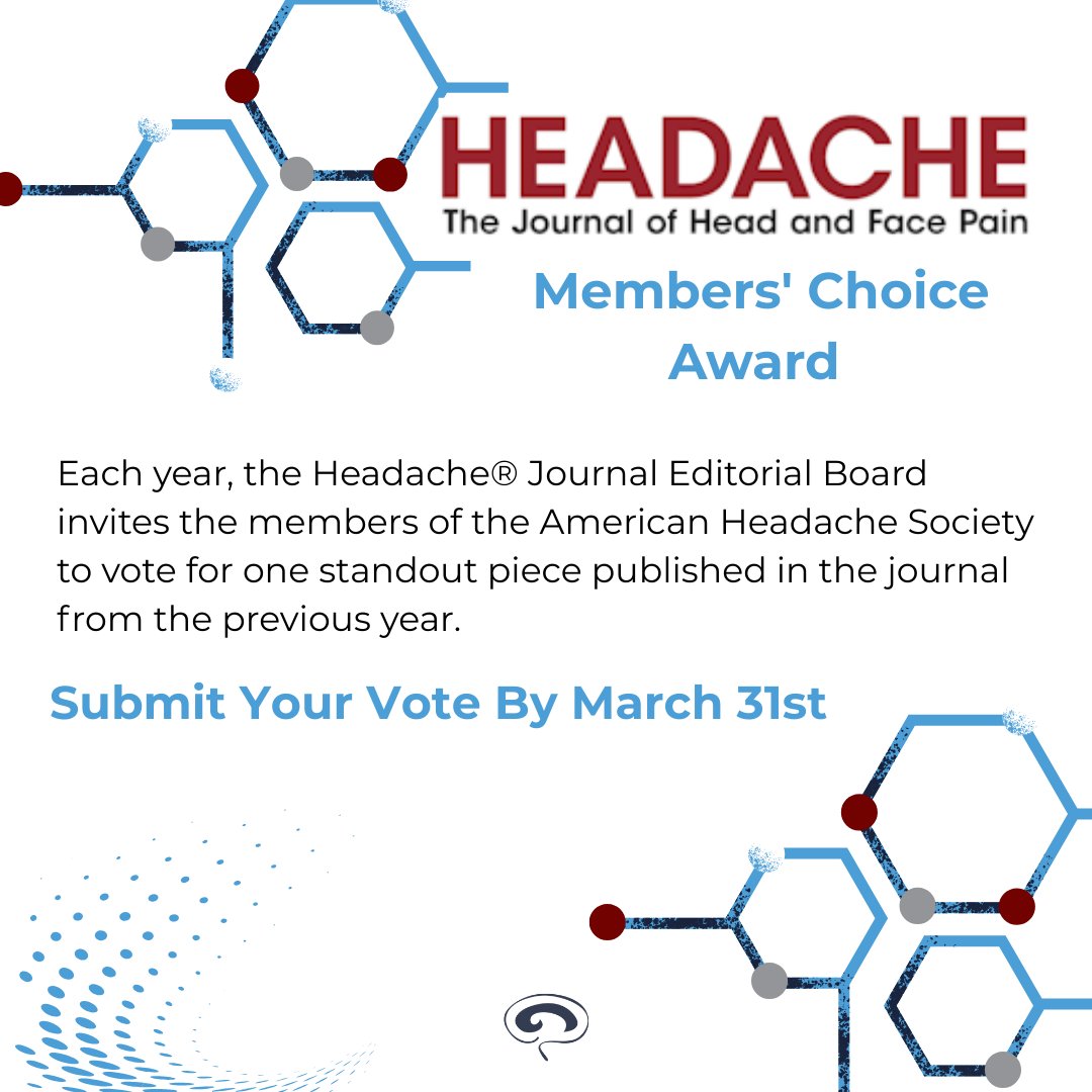 American Headache Society tweet media