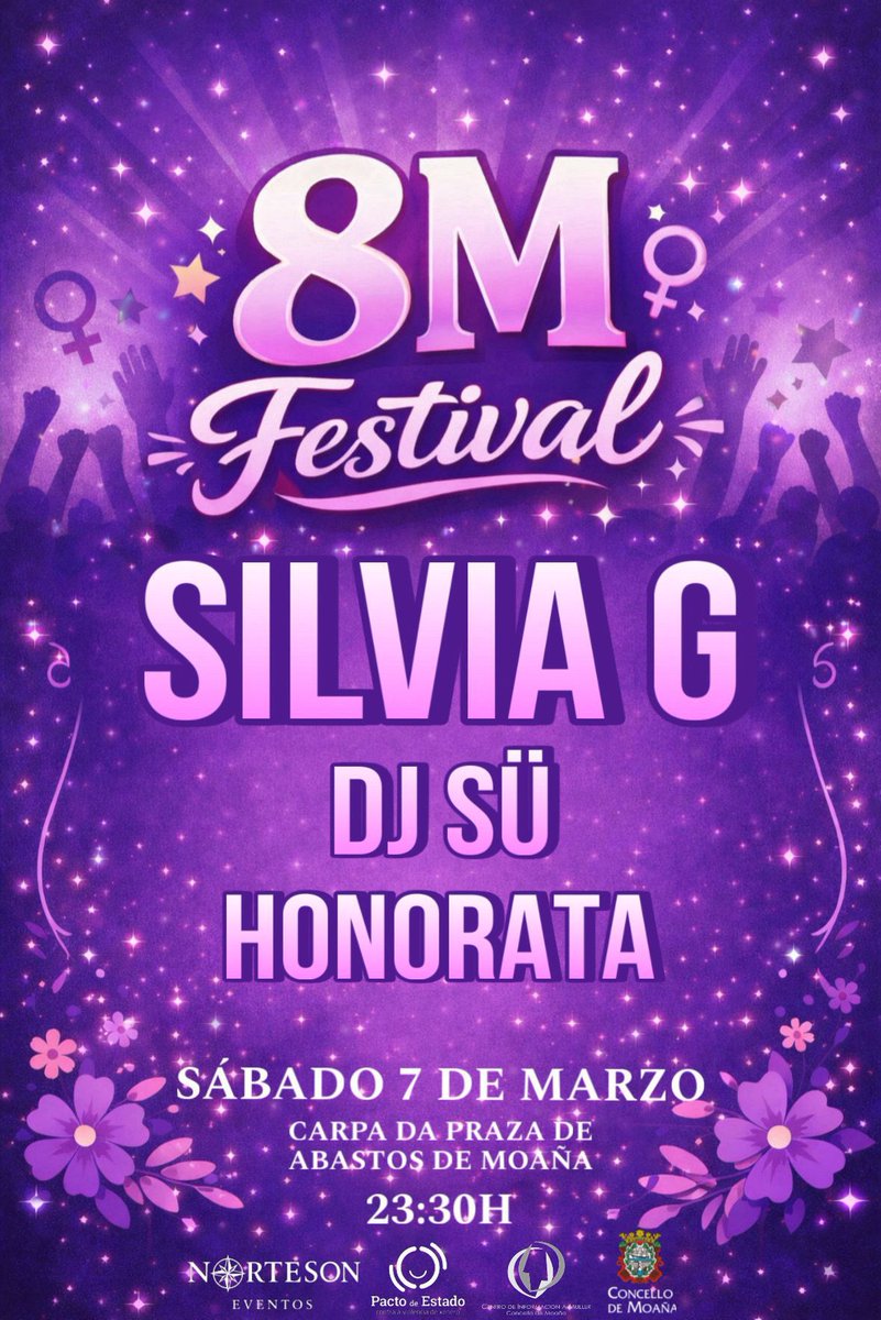 BuenaCalleMedia's tweet image. #Moaña celebra la igualdad con el "8M Festival": Una apuesta por el talento femenino en la industria musical.

Desde @nortesoneventos , apuesta por dar visibilidad y trabajo a las mujeres en un sector donde todavía queda mucho por conquistar. 

@DelGobVG @maketon @RadioVigo