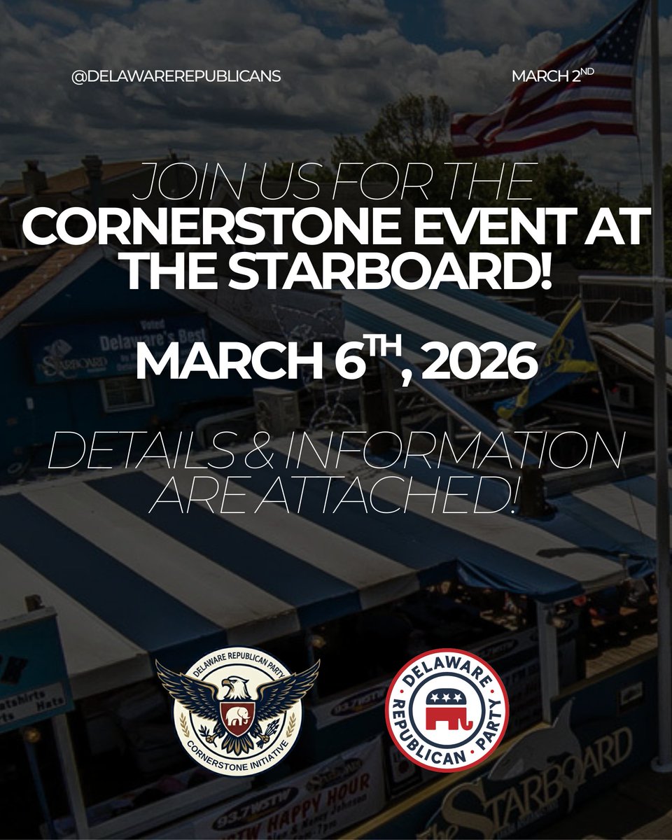 Delaware Republican Party tweet media