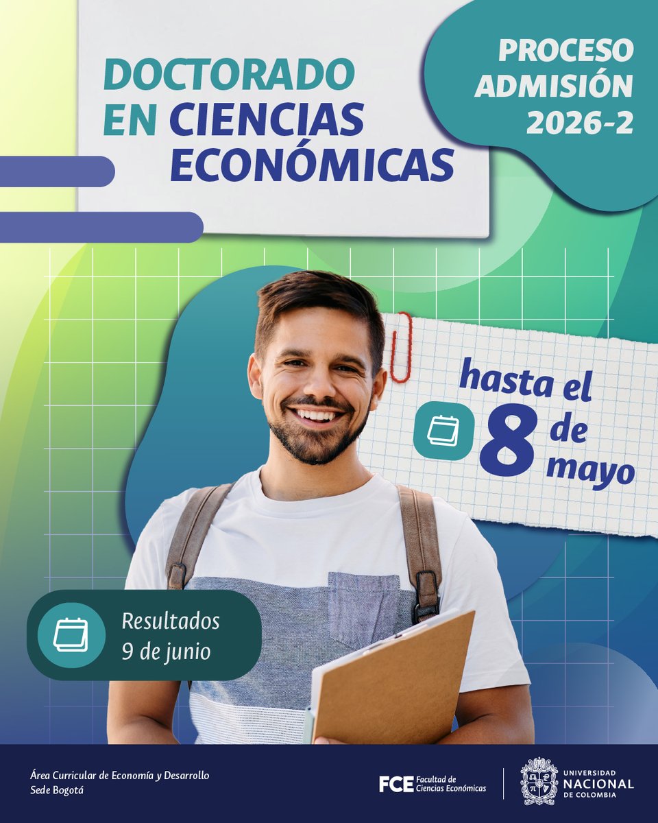 Facultad Ciencias Económicas UNAL tweet media