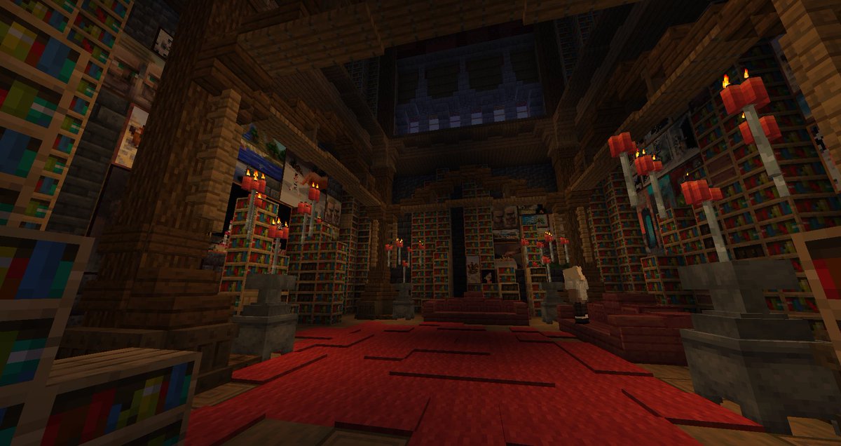 Castle…. build a vampire Castle for a fan Vampiressmp!! I think it turned out quite okay :D