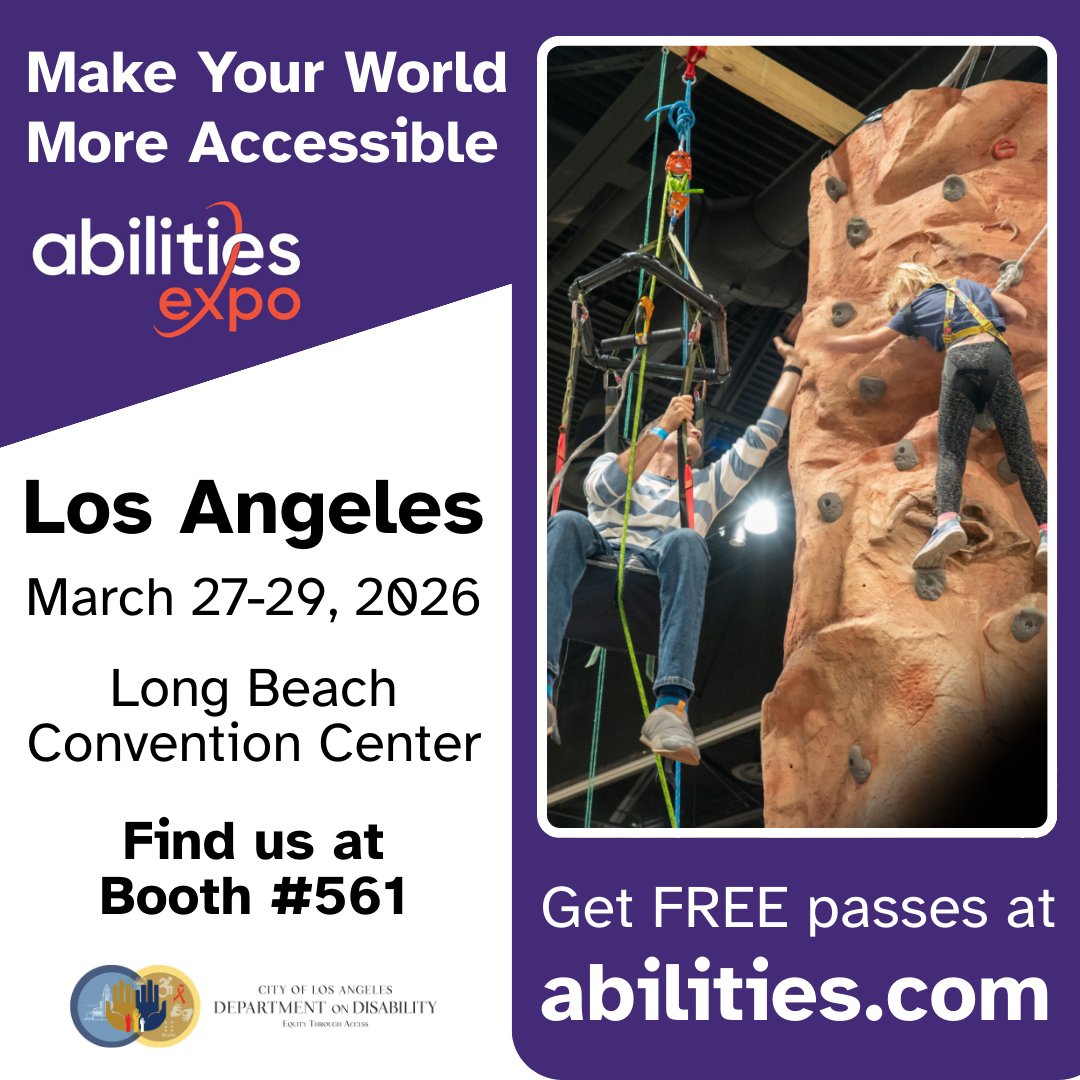 City of Los Angeles Department on Disability tweet media