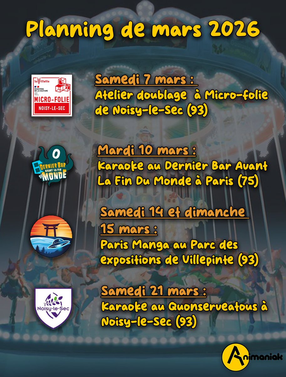 Association Animaniak tweet media