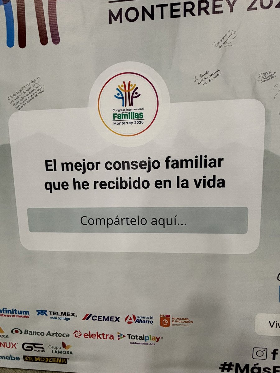 DesdeLaFeMx's tweet photo. Durante tres días, Monterrey fue sede del Congreso Internacional de las Familias 2026. 🧑🧑🧒🙏
Más de 11 mil personas reafirmaron que la familia es fuente de paz y esperanza, todos los detalles aquí: https://t.co/MrUgcXhiFn
#CIFAM #familia #congreso #Monterrey #paz https://t.co/E0iw88TaiL