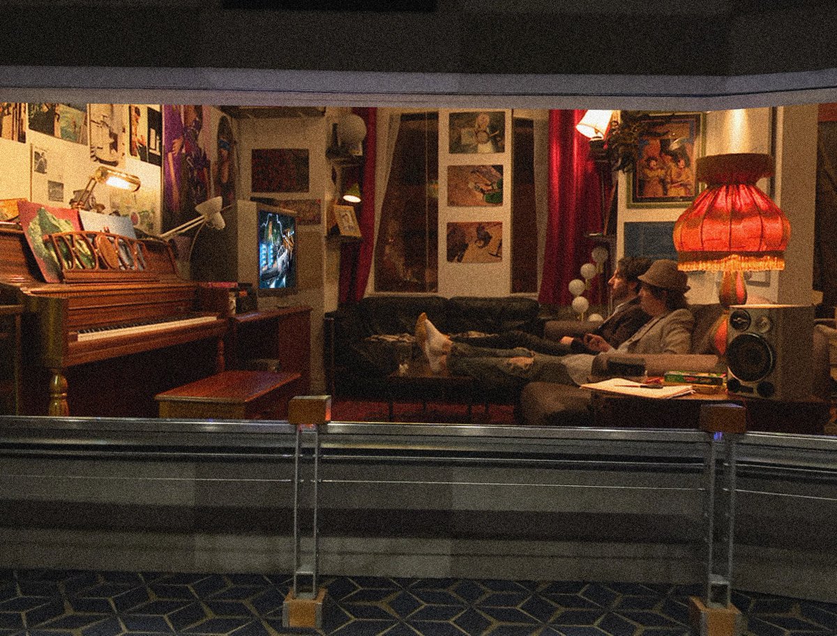 nirvanna the band has moved into the institute of future technology 

with this pre-show, and the RV acting as a motion simulator, you have a winner here