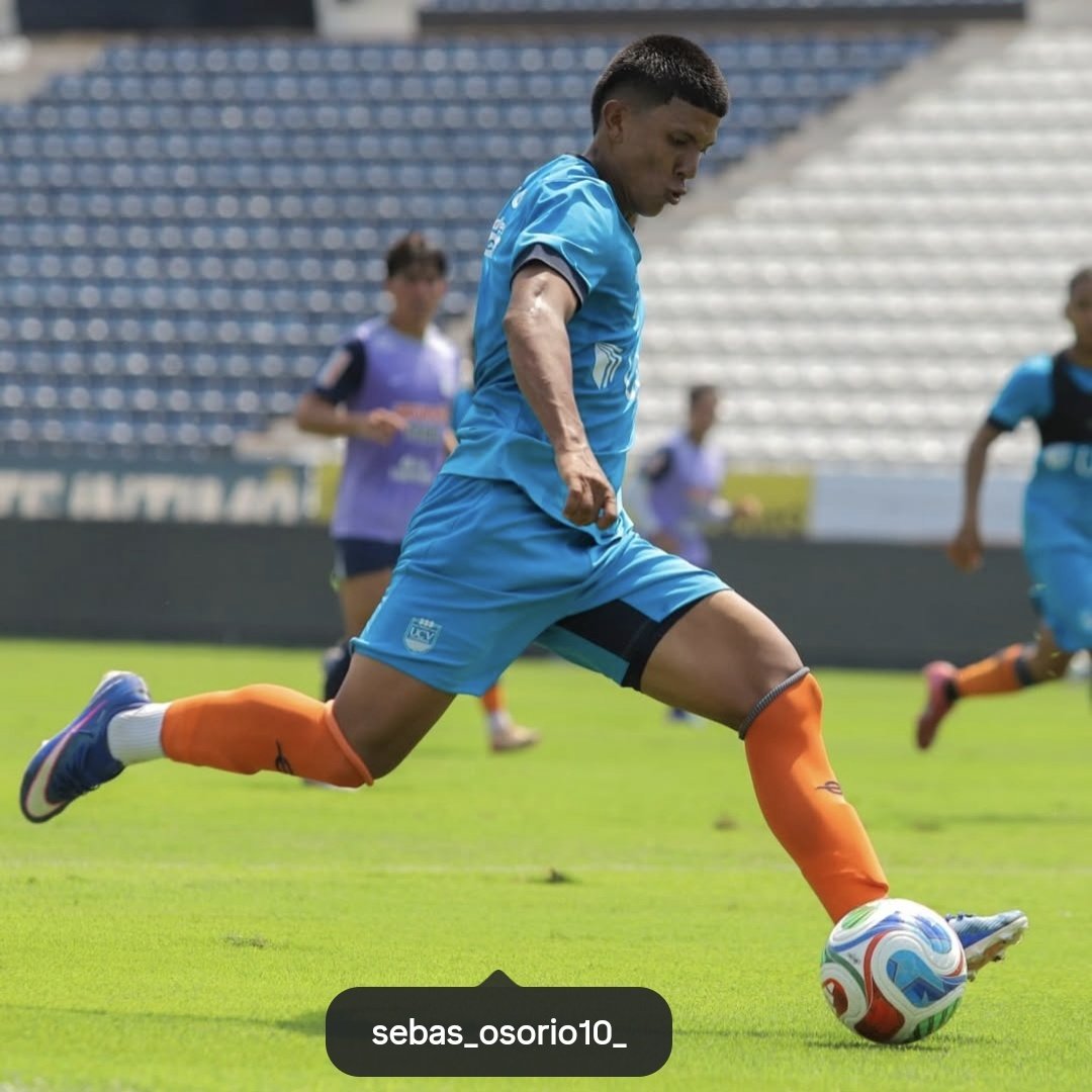 jescrib98's tweet photo. Gol y Asistencia hoy de Sebas Osorio (17 años) vs AL primer equipo. Titular como extranjero en UCV (no aplica para la bolsa). Presente y futuro emocionante🤜🤛 https://t.co/IqA6DKo509